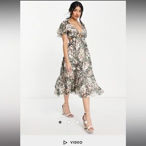 ASOS floral dress